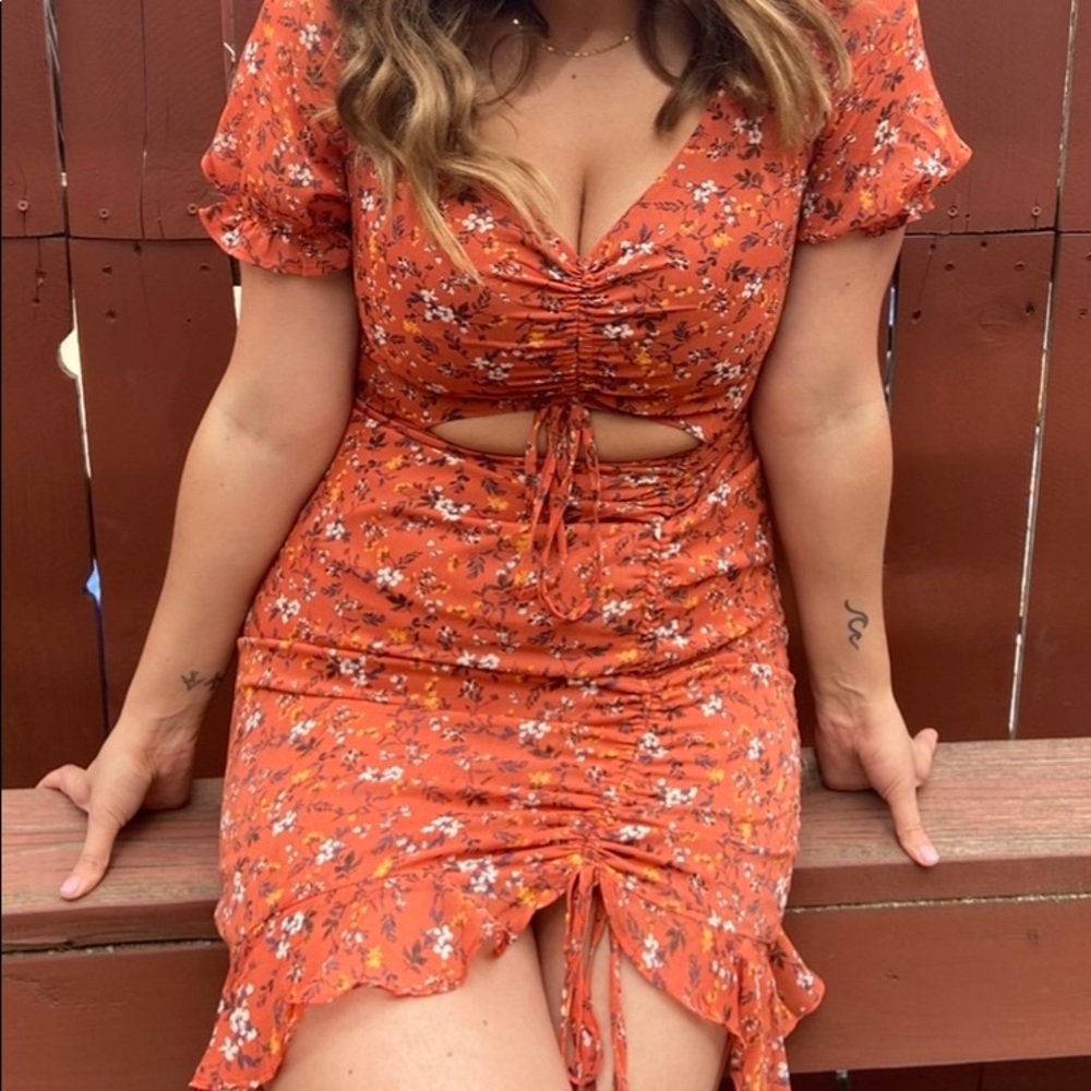 Cutout Spring Dress